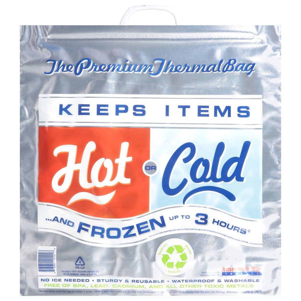 slide 1 of 8, American Bag Company Premium Hot/Cold Thermal Bag 1 ea, 1 ct