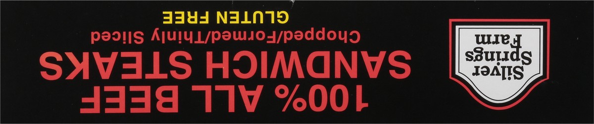 slide 10 of 12, Silver Springs Farm Chopped/Formed/Thinly Sliced Beef Sandwich Steaks Value Pack 24 oz, 24 oz