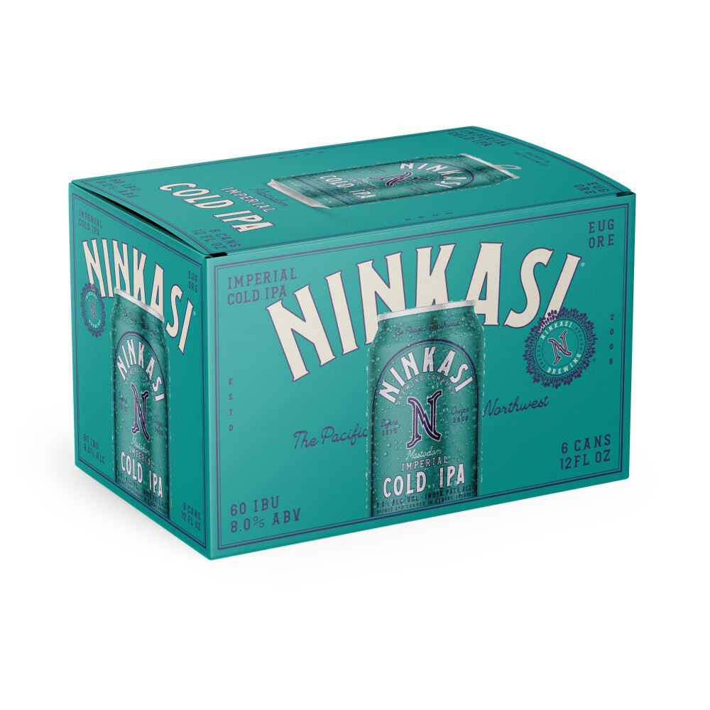 slide 2 of 2, Ninkasi Brewing Company Imperial Cold Ipa Craft Beer, 6 ct; 12 fl oz