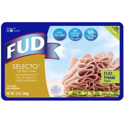 FUD Selecto Cooked Ham 12 oz