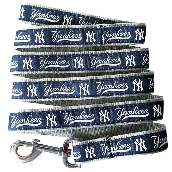 slide 1 of 1, MLB New York Yankees Medium Pet Leash, 1 ct