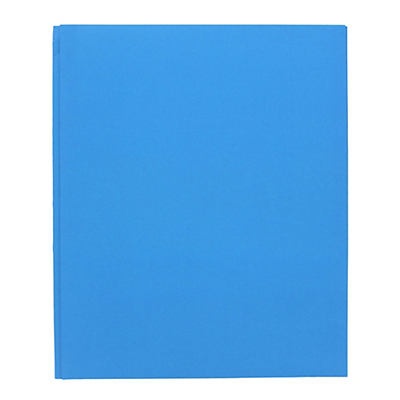 slide 1 of 1, Unison Blue Paper Portfolio With Prongs, 1 ct