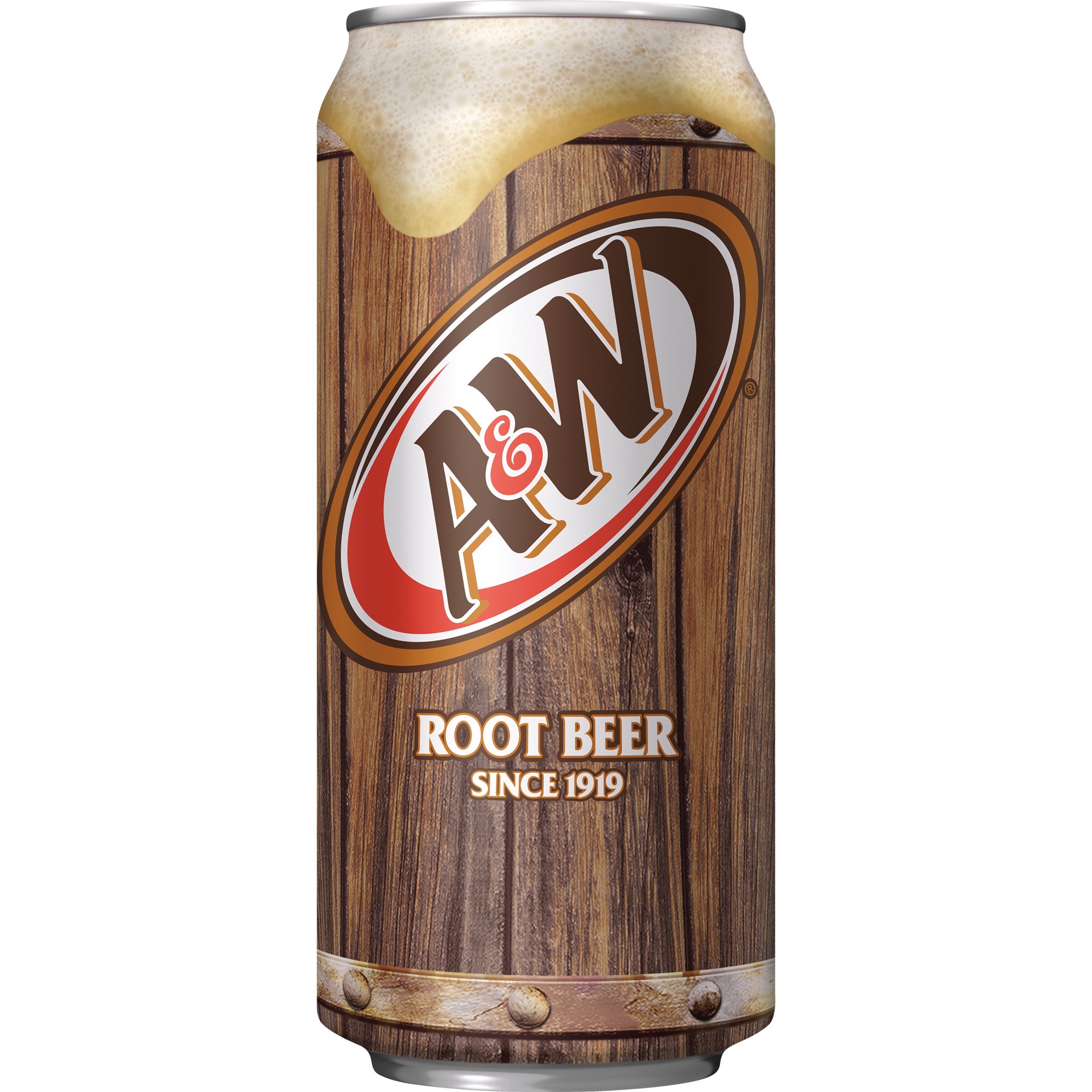 slide 2 of 3, A&W Root Beer Soda, 16 fl oz can, 16 fl oz