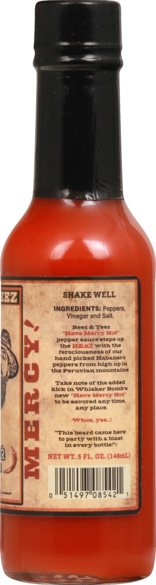 slide 6 of 13, Beez + Teez Whisker Bomb Hot Pepper Sauce 5 oz, 5 oz