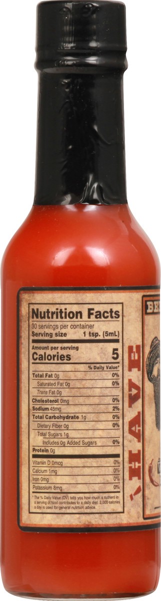 slide 4 of 13, Beez + Teez Whisker Bomb Hot Pepper Sauce 5 oz, 5 oz