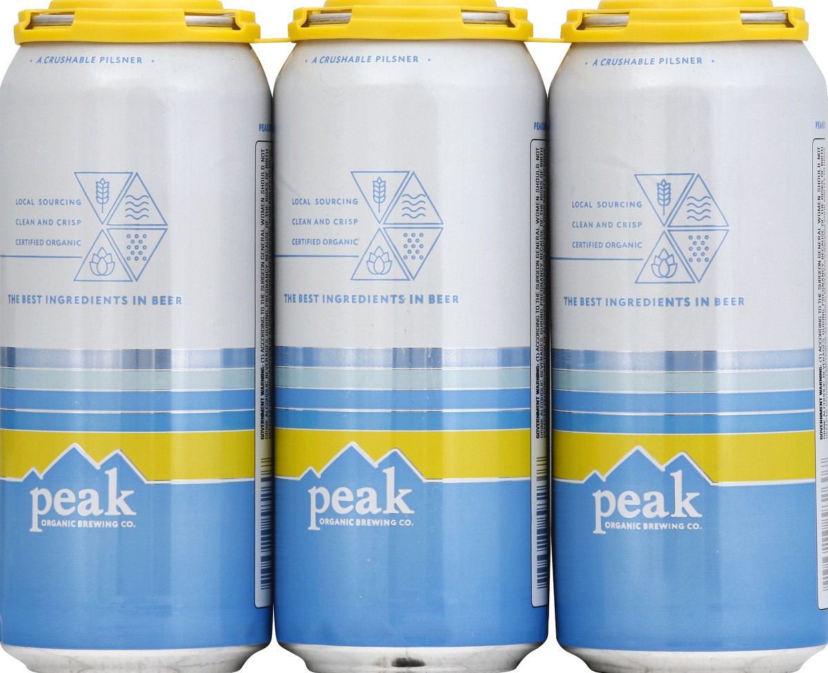 slide 5 of 10, PEAK Beer 6 ea, 6 ct