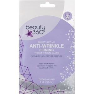 slide 1 of 1, Beauty 360 Moisturizing Anti-Wrinkle Firming Tissue Facial Mask, 1 ct