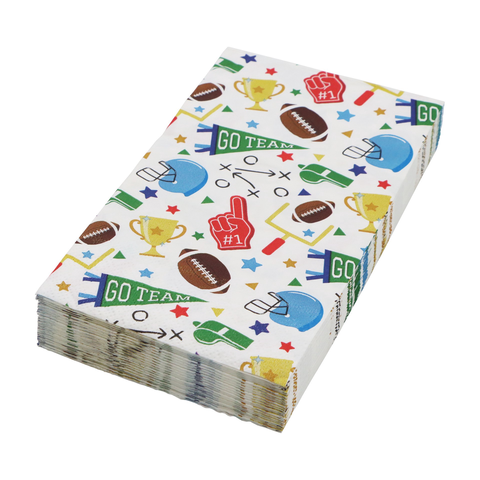 slide 3 of 3, Game Day Guest Paper Napkins, 20ct. By Celebrate It, 20 ct