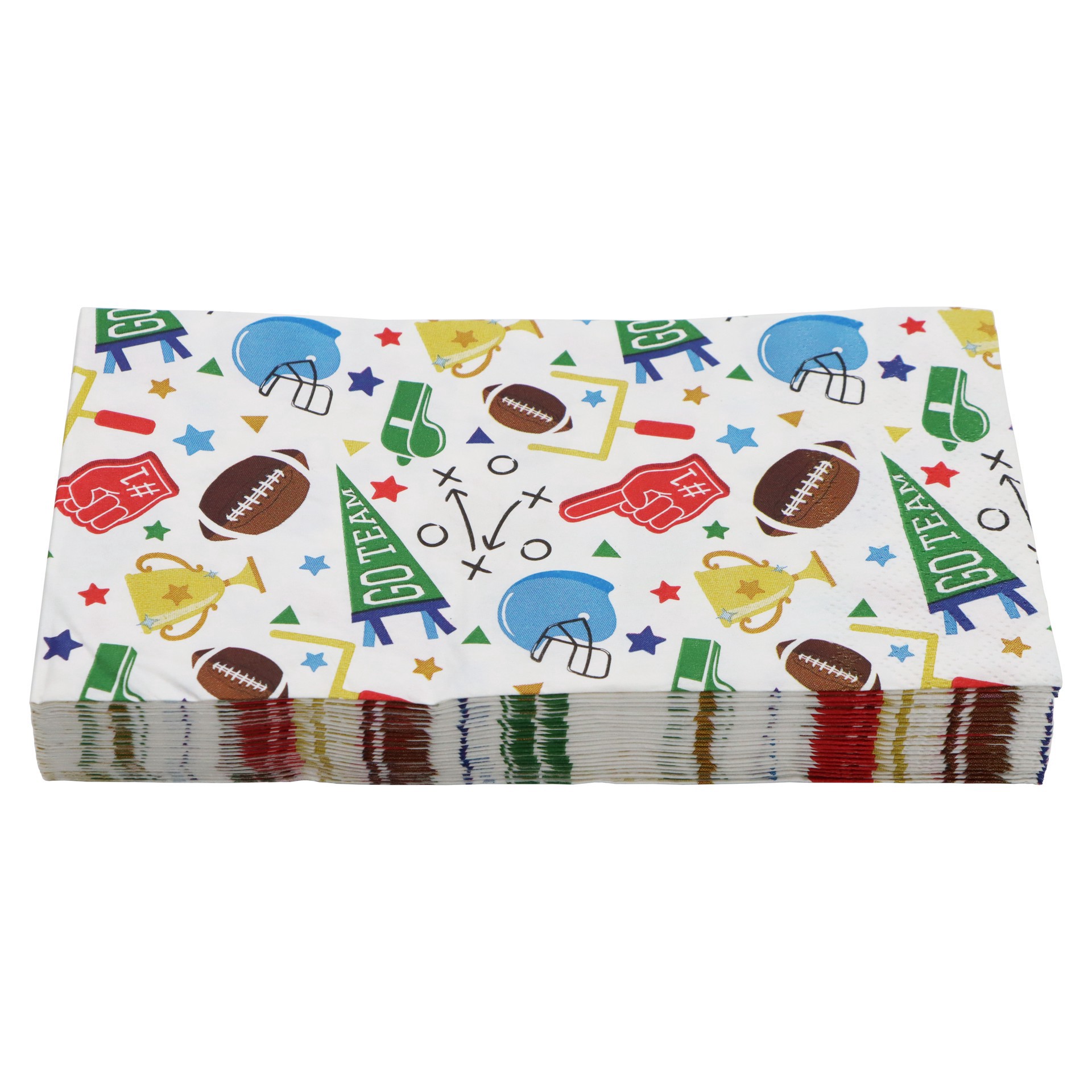 slide 2 of 3, Game Day Guest Paper Napkins, 20ct. By Celebrate It, 20 ct