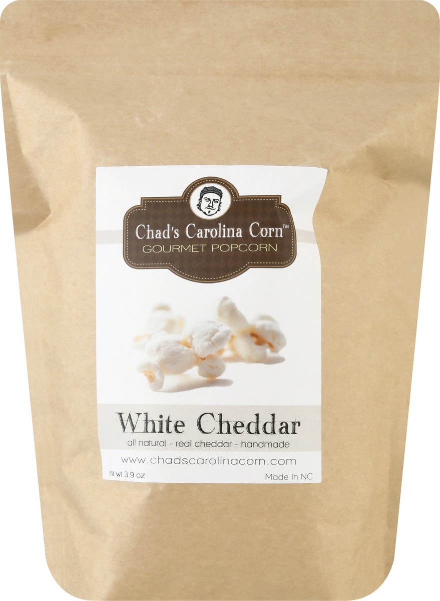 slide 11 of 12, Chad's Carolina Corn Gourmet White Cheddar Popcorn 3.9 oz, 3.9 oz