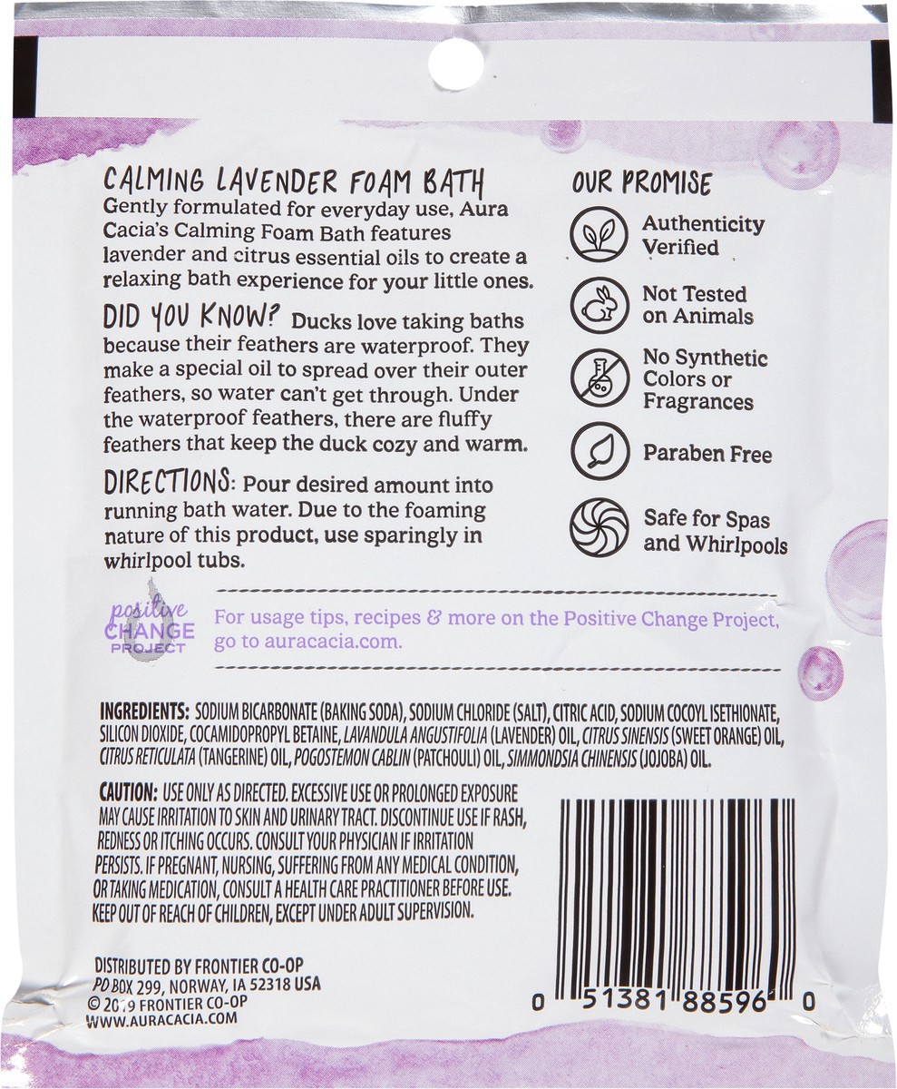 slide 5 of 9, Aura Cacia Calming Aromatherapy Foam Bath For Kids, 2.5 oz