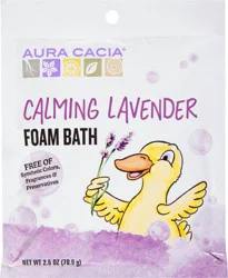 Aura Cacia Calming Aromatherapy Foam Bath For Kids