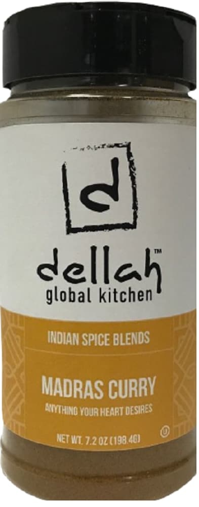 slide 1 of 1, Dellah Global Kitchen Madras Curry, 7.2 oz