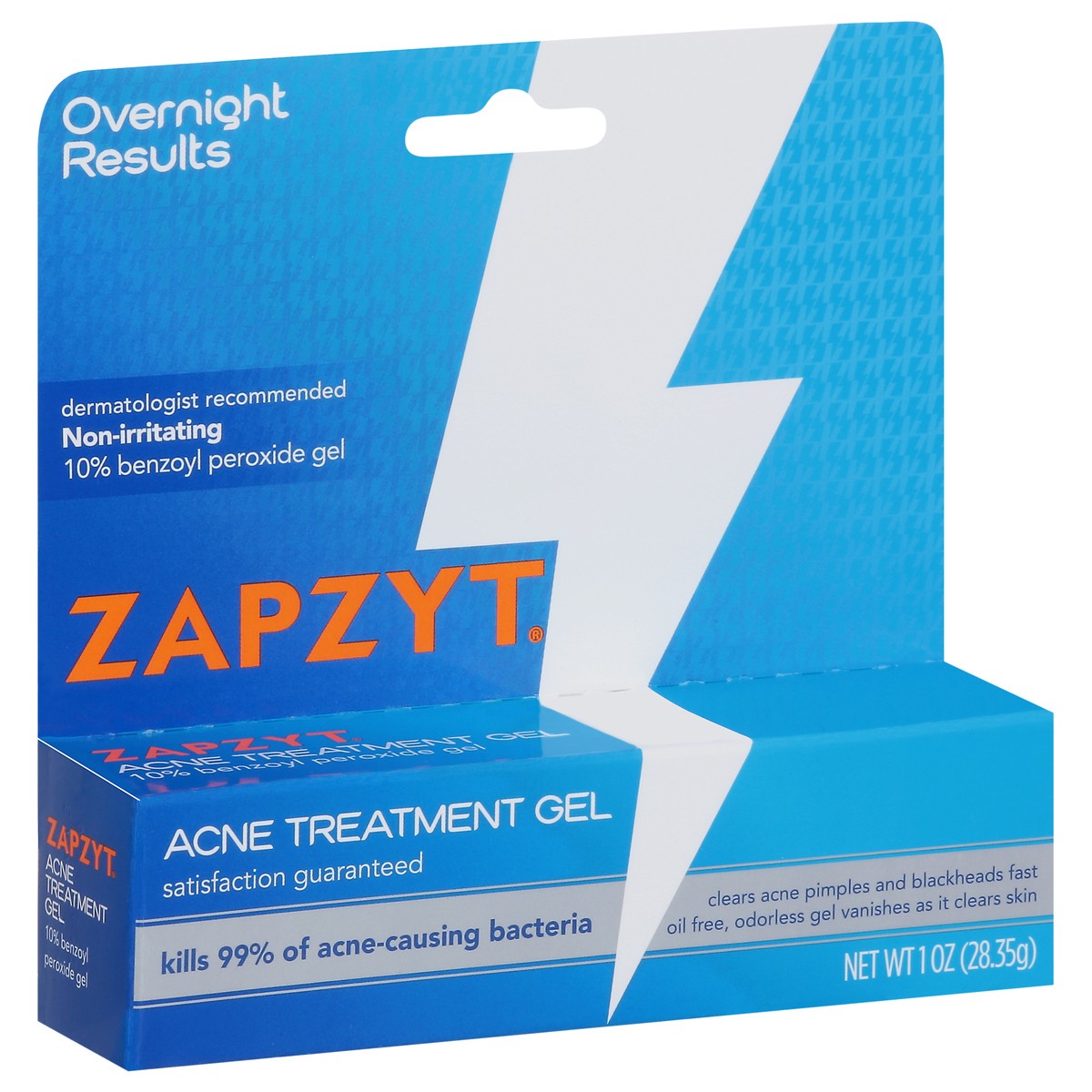 slide 2 of 10, ZAPZYT Acne Treatment Gel 1 oz, 1 oz