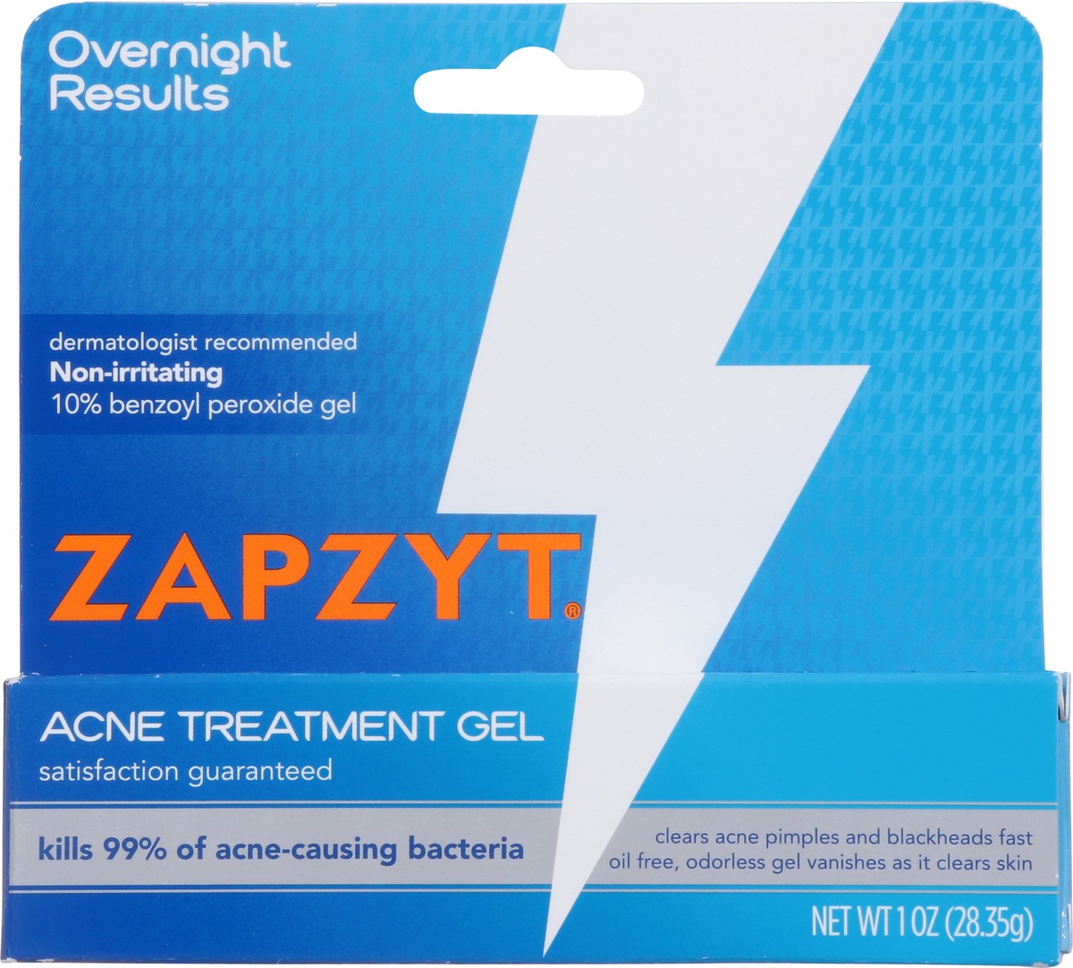 slide 6 of 10, ZAPZYT Acne Treatment Gel 1 oz, 1 oz