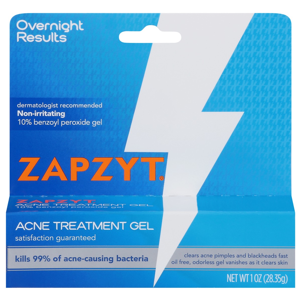 slide 7 of 10, ZAPZYT Acne Treatment Gel 1 oz, 1 oz