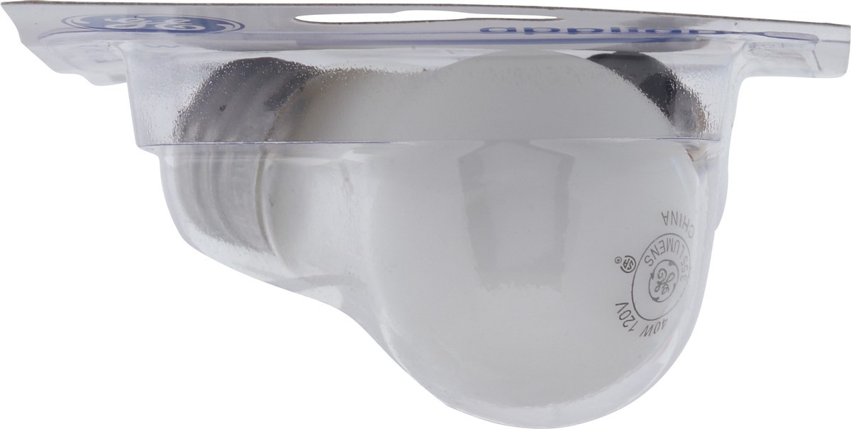 slide 4 of 9, GE Appliance 40 Watts Frosted Light Bulb 2 ea, 2 ct