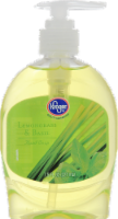 slide 1 of 1, Kroger Lemongrass & Basil Liquid Hand Soap, 7.5 fl oz