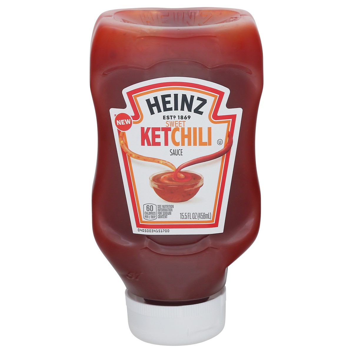 slide 1 of 1, Heinz Sweet Ketchili Ketchup & Chili Sauce Bottle, 15.5 oz