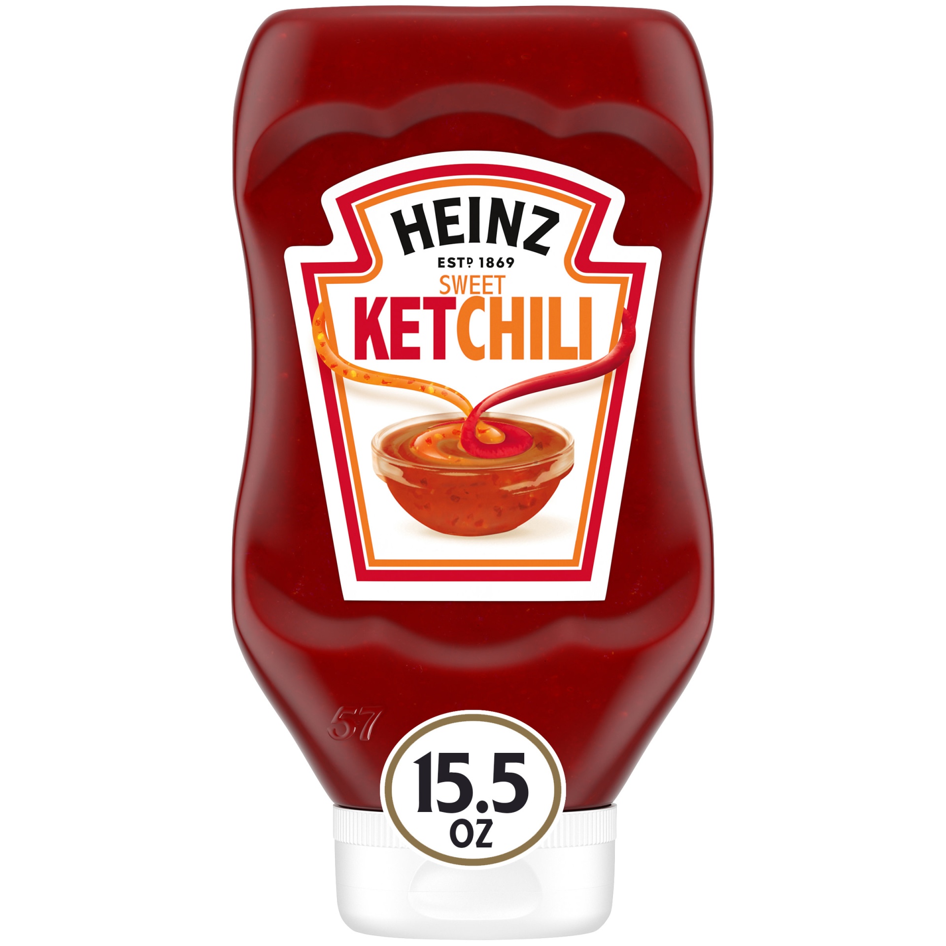 slide 1 of 1, Heinz Sweet Ketchili Ketchup & Chili Sauce Bottle, 15.5 oz