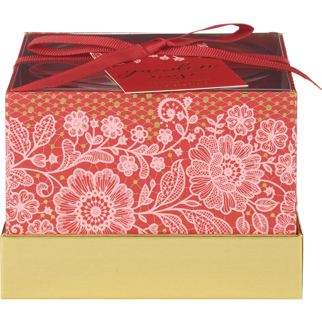 slide 1 of 1, DECORWARE 10.7Z Garden Rose Candl Box, 10.7 oz