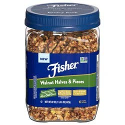 Fisher Halves & Pieces Walnut 22 oz