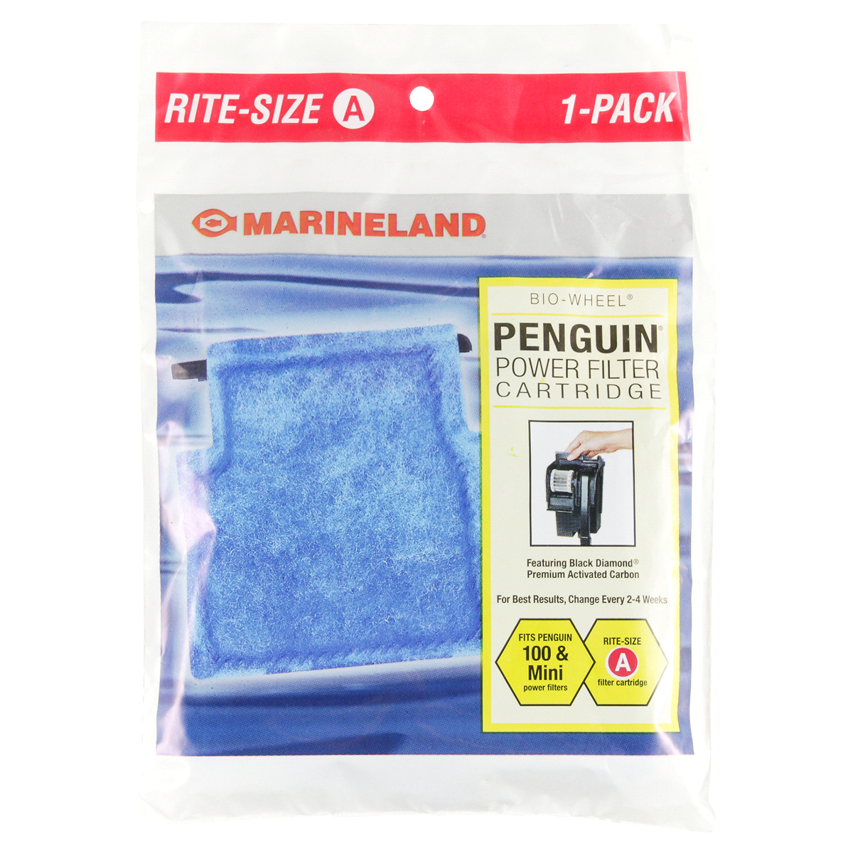 slide 1 of 2, Marineland Penguin Power Filter Cartridge, 6 ct