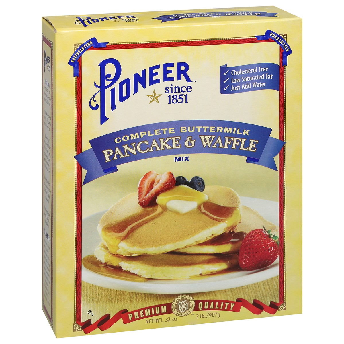 slide 4 of 13, Pioneer Complete Buttermilk Pancake & Waffle Mix 32 oz, 32 oz