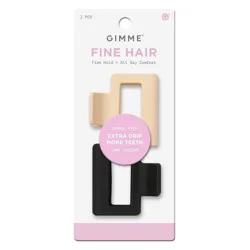 Gimme Beauty Premium Claw Clips - 2 ct
