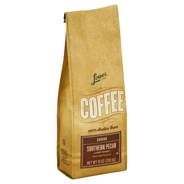 slide 1 of 1, Lowes Foods Coffee Ground Southern Pecan - 10 oz, 10 oz