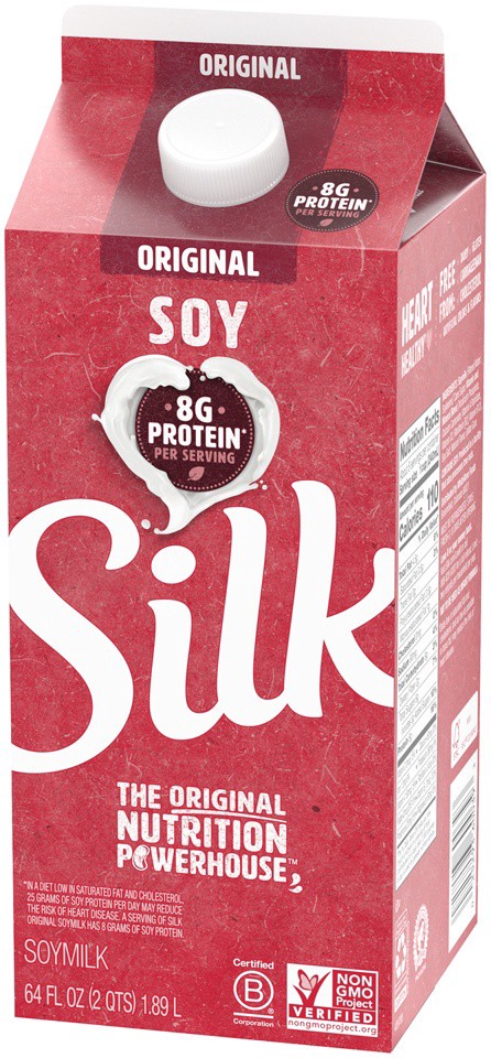 slide 5 of 8, Silk Soymlk Ntrl Plain, 64 fl oz