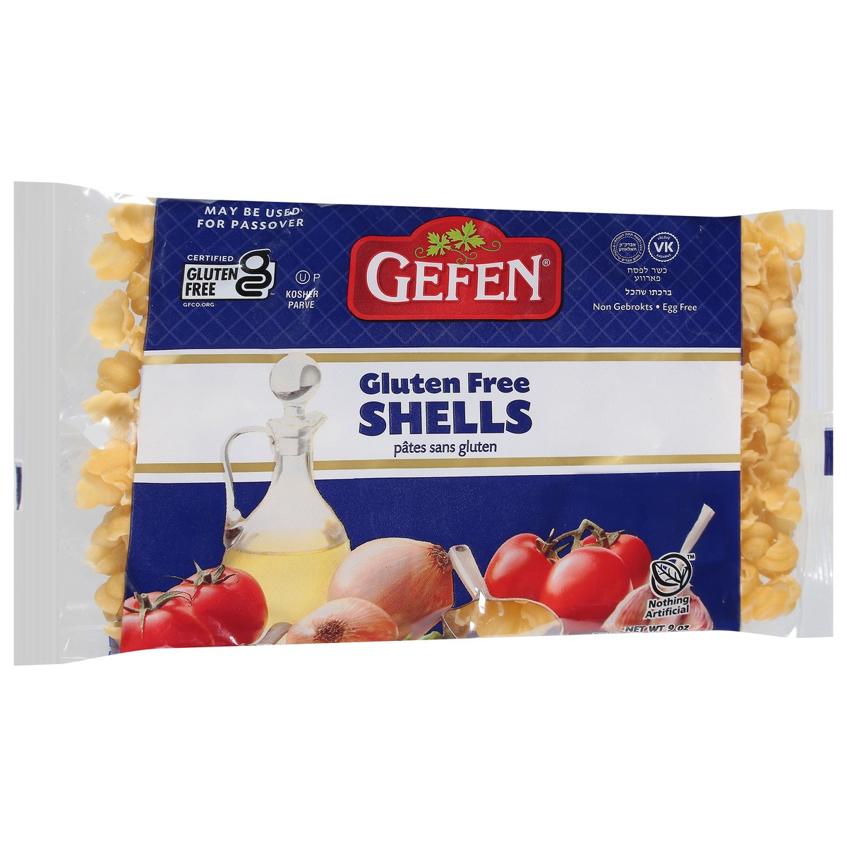 slide 3 of 9, Gefen Gluten Free Shell Pasta, 9 oz