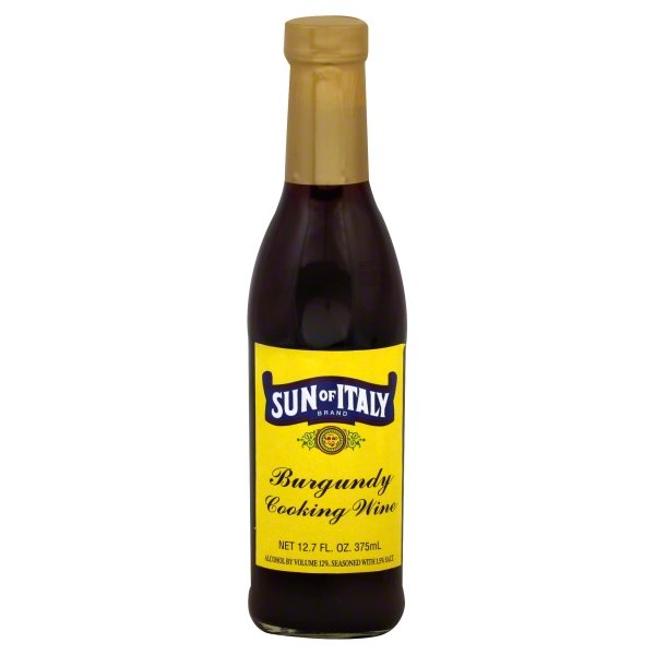 slide 1 of 1, Sun of Italy Burgundy Cooking Wine, 12.7 fl oz