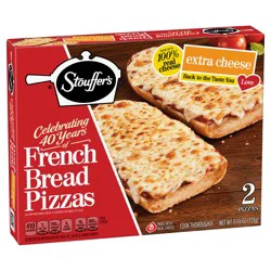 Stouffer's Frozen Pizza - Extra Cheese French Bread Pizza