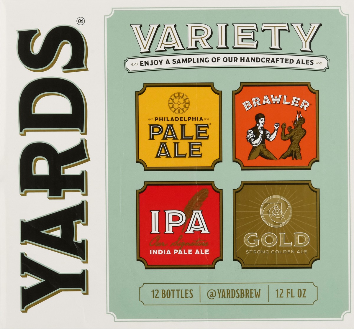 slide 2 of 9, Yards Beer Variety 12 - 12 fl oz Bottles, 144 oz