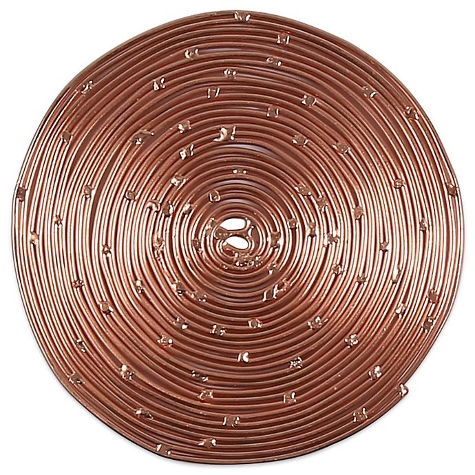 slide 1 of 1, Thirstystone Round Coiled Metal Coaster - Copper, 1 ct