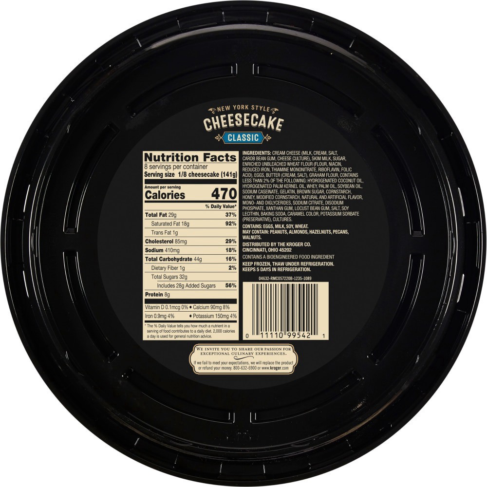 slide 2 of 4, Private Selection Classic New York Style Cheesecake, 40 oz