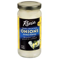 Reese Double Martini Sour Cocktail Onions 8 fl oz