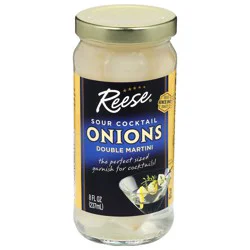 Reese Double Martini Sour Cocktail Onions 8 fl oz