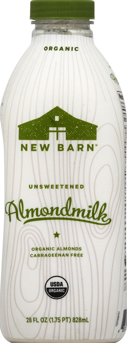 slide 1 of 4, New Barn Almondmilk 26 oz, 26 oz