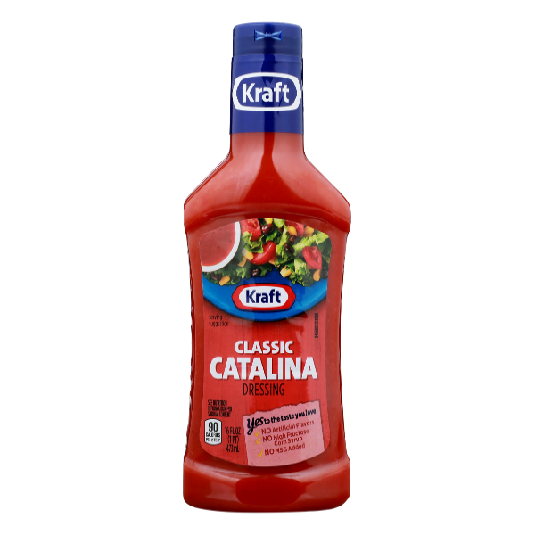 slide 1 of 1, Kraft Classic Catalina Dressing, 16 fl oz Bottle, 16 fl oz