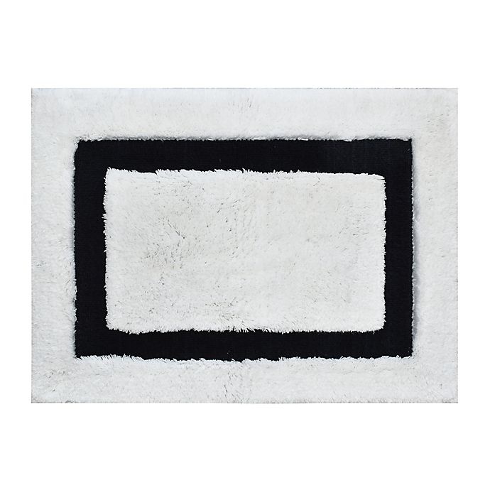 slide 1 of 4, Wamsutta Pinnacle Bath Rug - White'', 17 in x 24 in