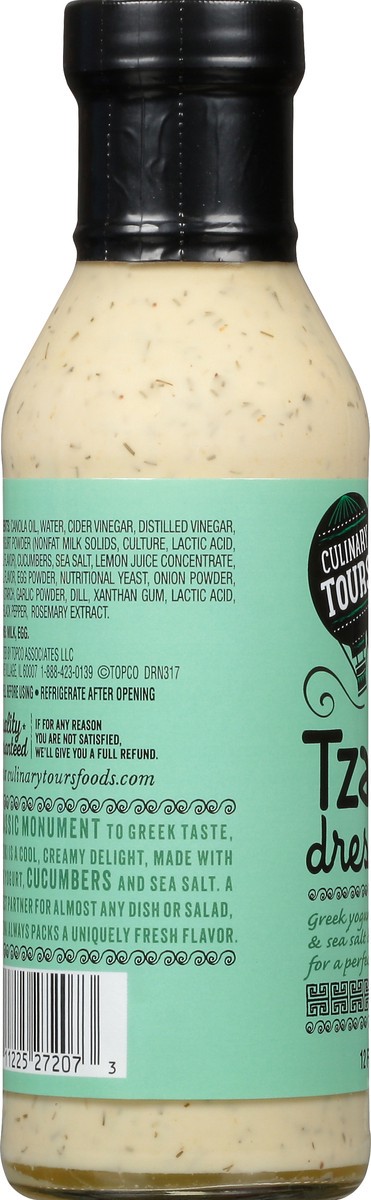 slide 7 of 9, Culinary Tours Tzatziki Dressing 12 oz, 12 fl oz