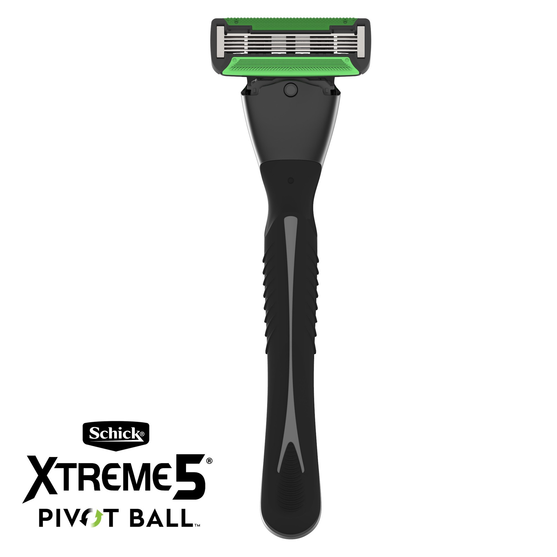 slide 2 of 5, Schick Xtreme5 Men's PivotBall Razor, 1 Handle Plus 2 Refills, 1 ct