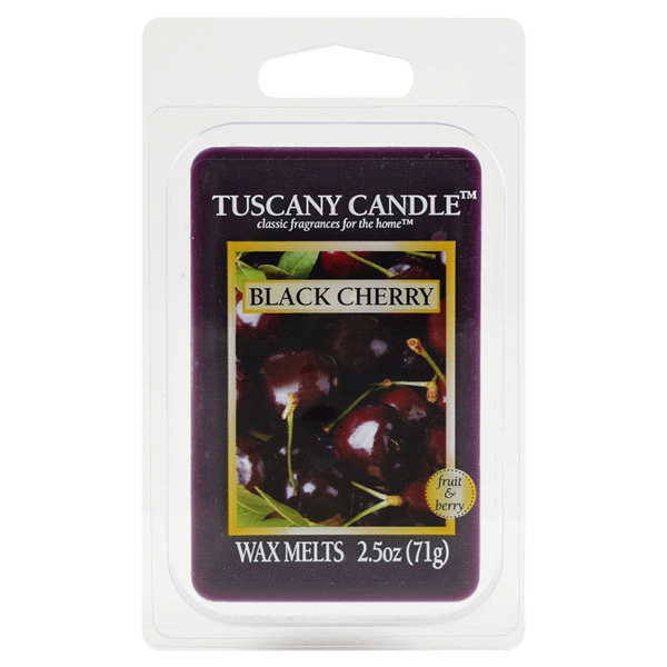 slide 1 of 1, Tuscany Candle Tuscany Wax Melt Black Cherry, 2.5 oz