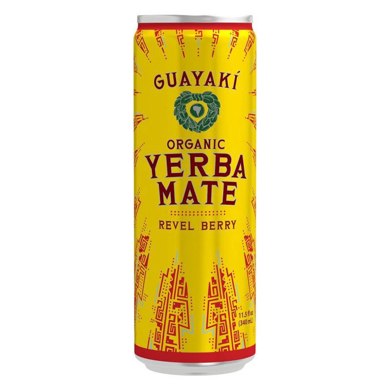 slide 1 of 6, Guayaki Yerba Mate Revel Berry- 11.5 fl oz, 11.5 oz