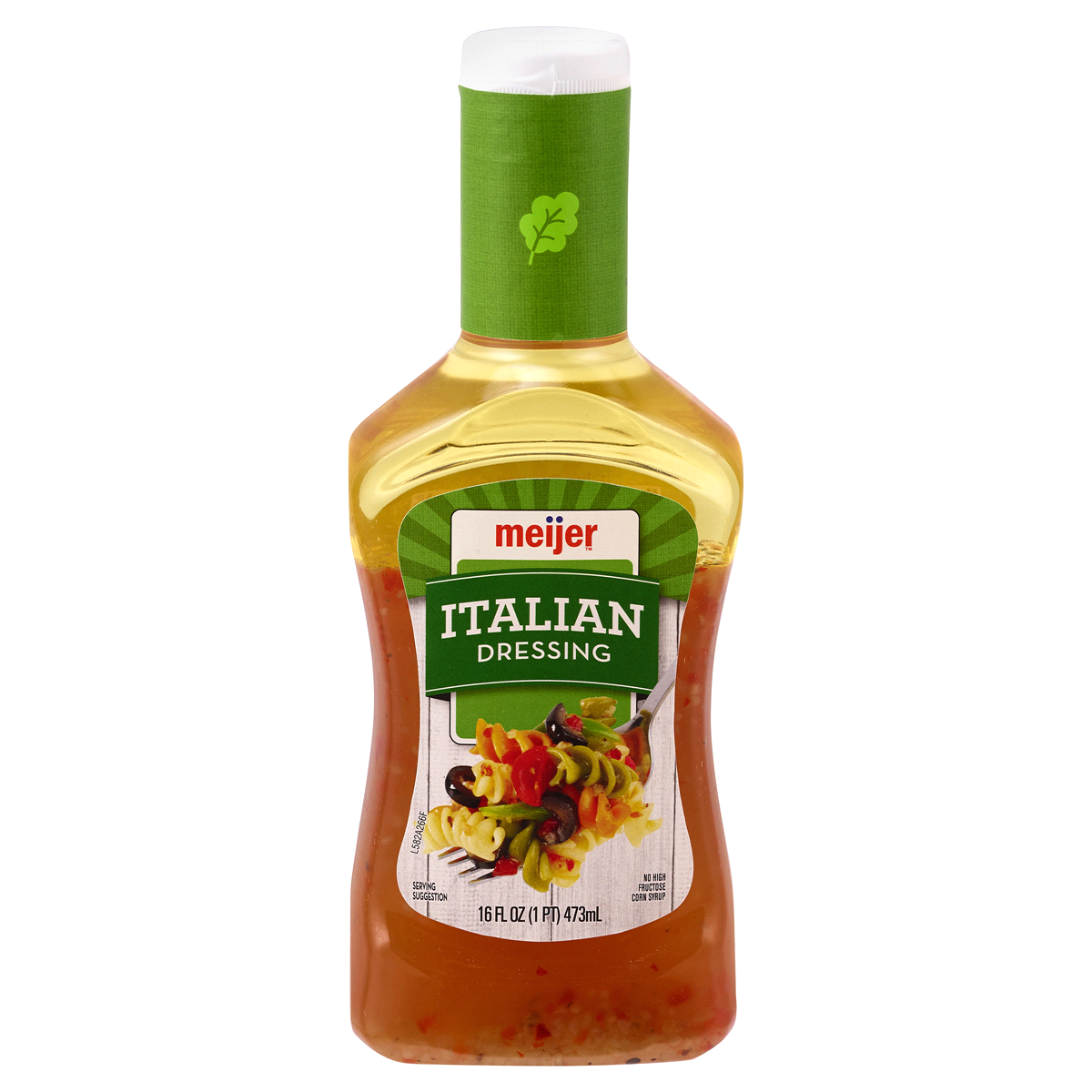 slide 1 of 2, Meijer Italian Dressing, 16 oz