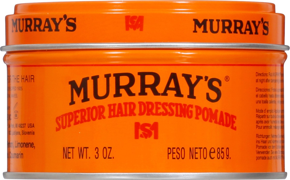 slide 9 of 12, Murray's Superior Hair Dressing Pomade 3 oz, 3 oz