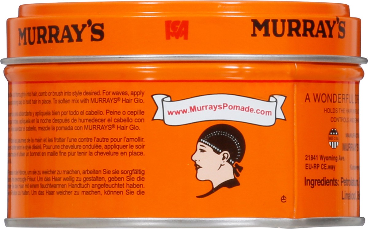 slide 12 of 12, Murray's Superior Hair Dressing Pomade 3 oz, 3 oz