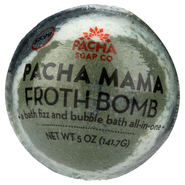 slide 1 of 1, Pacha Soap Co. Mama Froth Bomb, 1 ct